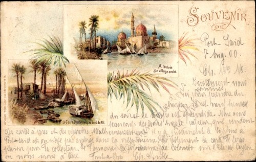 Litho kairo ägypten - litho,